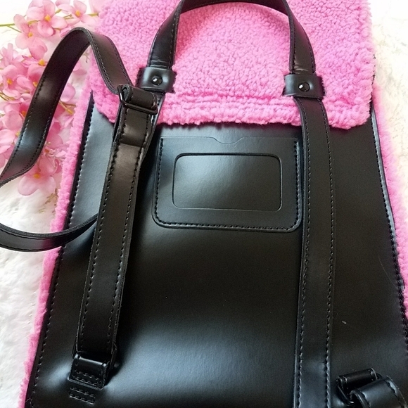 Dr. Martens Mini Faux Shearling Backpack - Picture 6 of 10